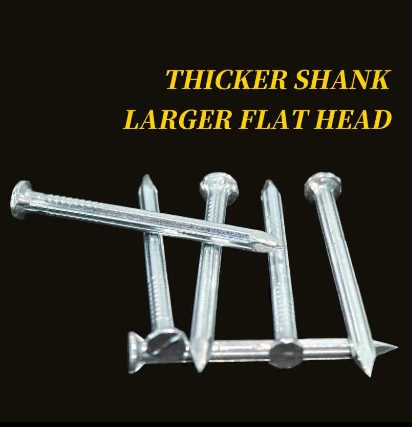 Galvanized Concrete Set 300PC for PictureHanging and Carpentry Use on Drywall and Pinein 3 Sizes Self-Drilling Stainless