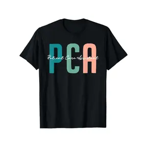 PCA Job Patient Care Assistant Love PCA Life Nursing T-Shirt, Parent T-Shirts, Mom And Dad Clothes, A Gift For Your Parents, Father Tee, Mother T-Shirt, 100% Cotton, Size S-XXXL