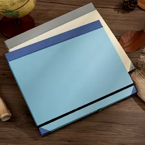 Manila Pocket Folder Binder Organizer with Manila Pocket System - Heavy-Duty Non-Woven Nylon Document Holder Suitable for, Office, Binder Binding, File Organizer for Paper, Certificates, Reports