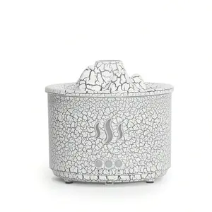 Flame Ring Humidifier Diffuser, Household Diffuser Humidifier, Cold Mist Aromatic Silent Evaporator, Volcanic Lava Humidifier, Suitable For Offices, Gyms, Bedrooms And Living Rooms