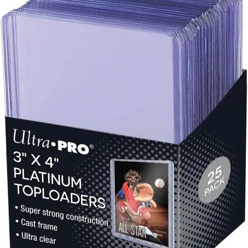 Toploaders for Trading Cards - Safety Protection, Easy Handling Collectibles Accessory