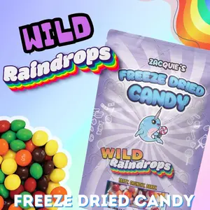 Wild Raindrops (Freeze Dried Candy) Berry Filled Flavor!