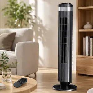 36Inch Tower Fan with Remote Control, Multi-Speed & Modes, Quiet Oscillating Fan for Home and Office