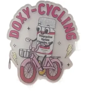 Badge reel retractable interchangeable beaded