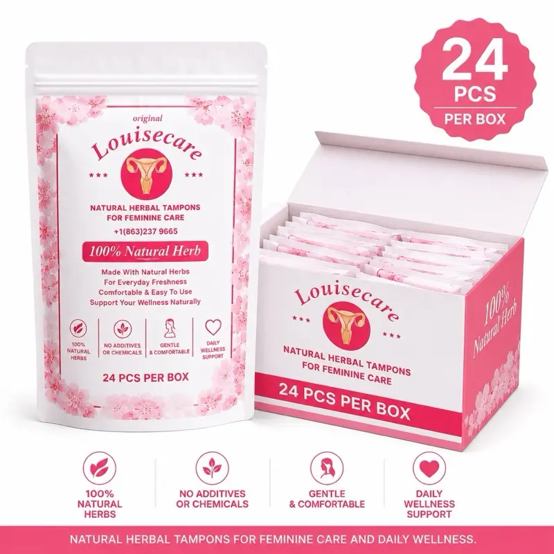 Louisecare Natural Herbal Feminine Intimate Pearls - 24 PCS/Box wholesale , Cleansing & Antibacterial Product with 144 dtx Pearls