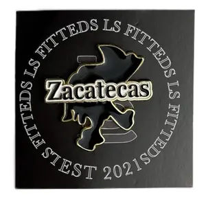 Zacatecas State Hat pin Gold/Black