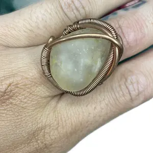 Yellow Topaz Ring