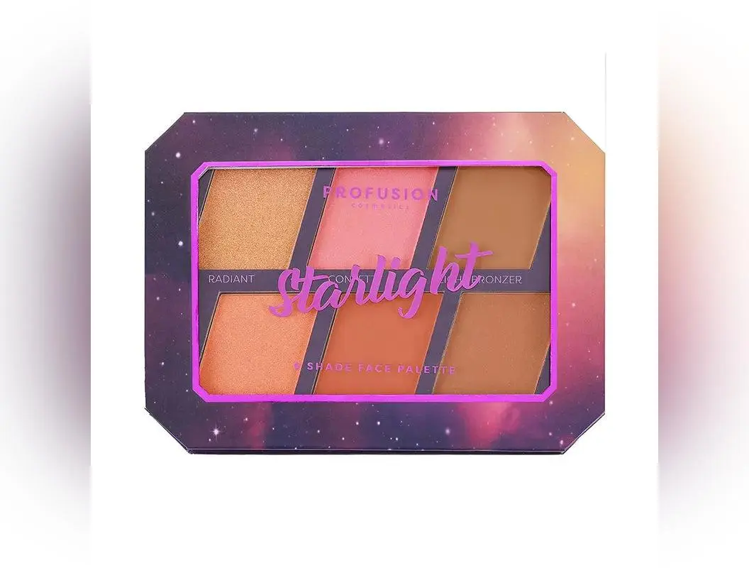 Euphoric Glam Starlight Face Palette for Perfect Makeup - Eyeshadow