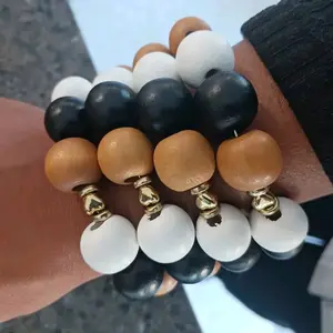 Kelly Wood Wire Wrap Bracelet