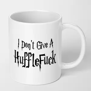 Hufflepuff fans lose it! This pun cup twists ‘Hufflepuff’ wild. This mug cracks Potterheads up—using this coffee cup = ‘chaotic Hufflepuff’ vibe