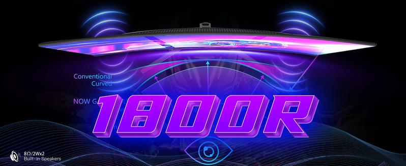New 180Hz Curved Gaming Monitor for PS5, Xbox & PC 1ms FHD IPS Display | Ultra Smooth FPS, Low Motion Blur, FreeSync New 180Hz Curved Gaming Monitor for PS5, Xbox & PC 1ms FHD IPS Display | Ultra Smooth FPS, Low Motion Blur, FreeSync