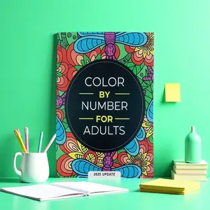 Digital Coloring Book for Adults, Relaxing Art Therapy Activity for Creativity and Stress Relief, Perfect Gift for Art Enthusiasts