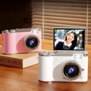 Compact Foldable CCD! 48MP Photo, 1080P Video, Full Accessories, Portable Digital Camera. Ideal for Students & Newbies!
