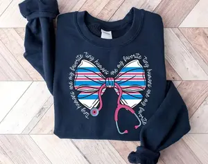 Mother Baby Nurse Sweatshirt – Postpartum RN Crewneck, Cute Maternity Nurse Gift