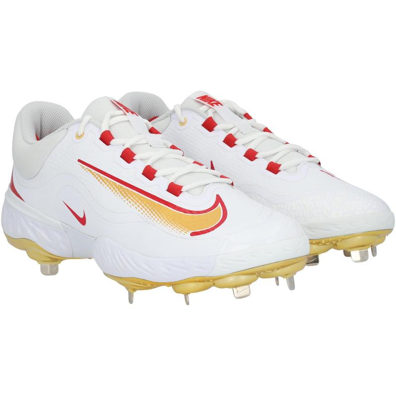 J.T. Realmuto Philadelphia Phillies Player-Issued White and Gold Nike Cleats from the 2025 MLB Season - Fanatics Authentic Certified