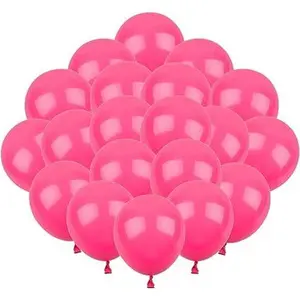 100pcs 5 inch Rose Red Balloons, Mini Small Rose Red Latex Party Balloons Helium Quality for Birthday Graduation Baby Shower Baseball Nautical Wedding Party Supplies Arch Garland Decorations