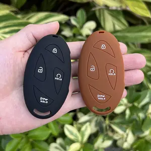 S Fob Holder for New Kona SX2 For Hyundai IONIQ 6 New Grand Prix GN7 Silicone Car Key Case Key Cover Accessories