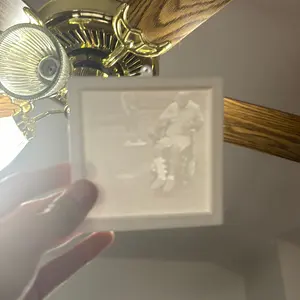3d printed Back it up terry meme lithophane