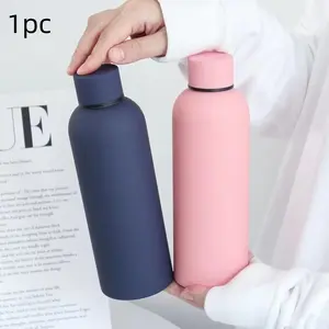 Large Capacity Stainless Steel Water Bottle, 1 Count Portable Vacuum Flask, Vacuum Insulated Travel Tumbler, Drinking Cup for Outdoor Sports, Drinking Bottle for Home Office School, Insulated Drinkware, Insulated Thermos