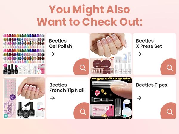 Beetles Nail Art Brushes Set Gel Polish Nail Art Design Pen Painting Tools Fingernail Brush Nail Cleaning Brush Nail Art Liner Brush and Nail Dotting Pen Salon Gift for Girls Women