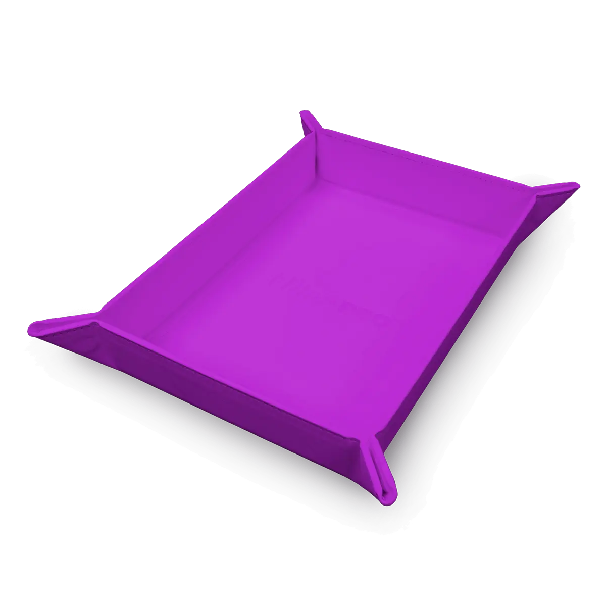 Vivid Magnetic Folding Dice Tray - Purple