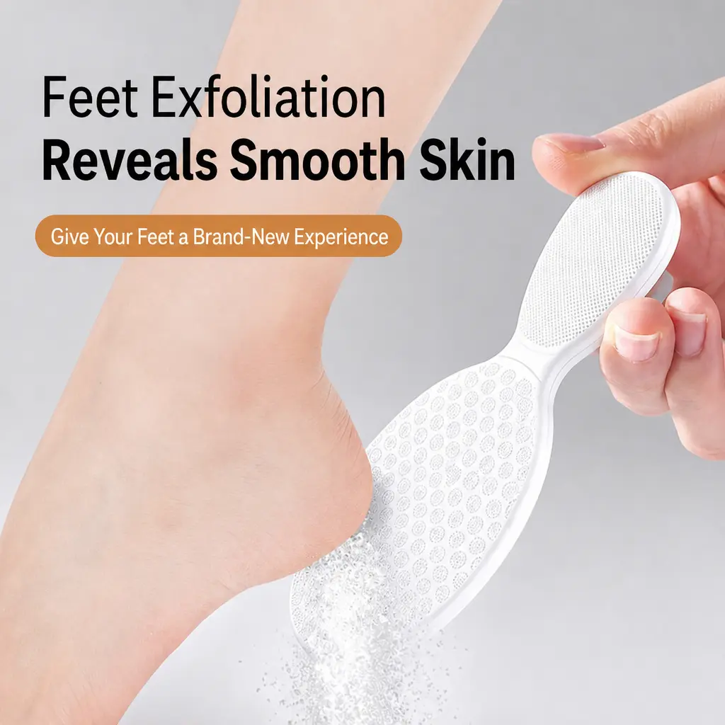 Nano Glass Foot Care Tool | Washable & Durable Callus Remover with Storage Case Gentle Exfoliation, Foot Callus Remover, Dead Skin & Corn Exfoliator, Heel Grinding Scrub Tool for Cracked Heels
