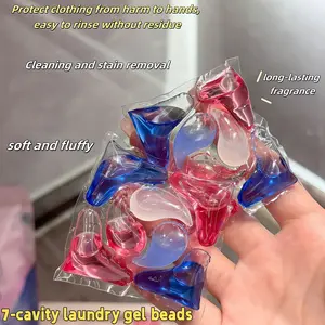 Multi-Purpose Cleaning Set, 5/10/30/50pcs, 7-In-1 Household Essentials, Durable & Versatile, Perfect for Home Use, Detergent, Capsule Detergent