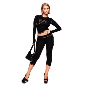 BLARE CAPRI - BLACK