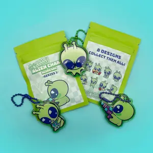 SERIES 1 Alien Buddies | Epoxy Acrylic Keychain | Blind Bag
