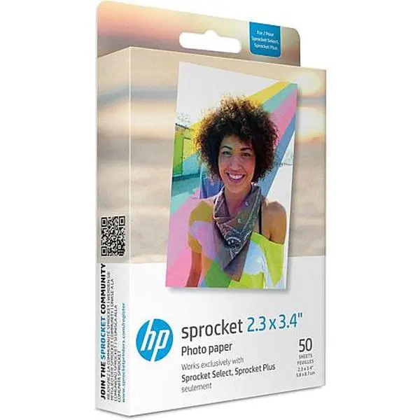 HP Sprocket Select 2.3" x3.4" ZINK Photo Paper 50-Pack