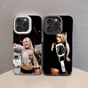 L-Liv Morgan  Phone Case For iPhone 17 16 15 14 13 12  Pro Max Plus Silver Matte Black Cover