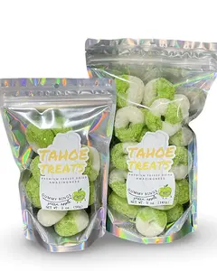 Tahoe Treats Freeze Dried Green Apple Rings Snack Candy