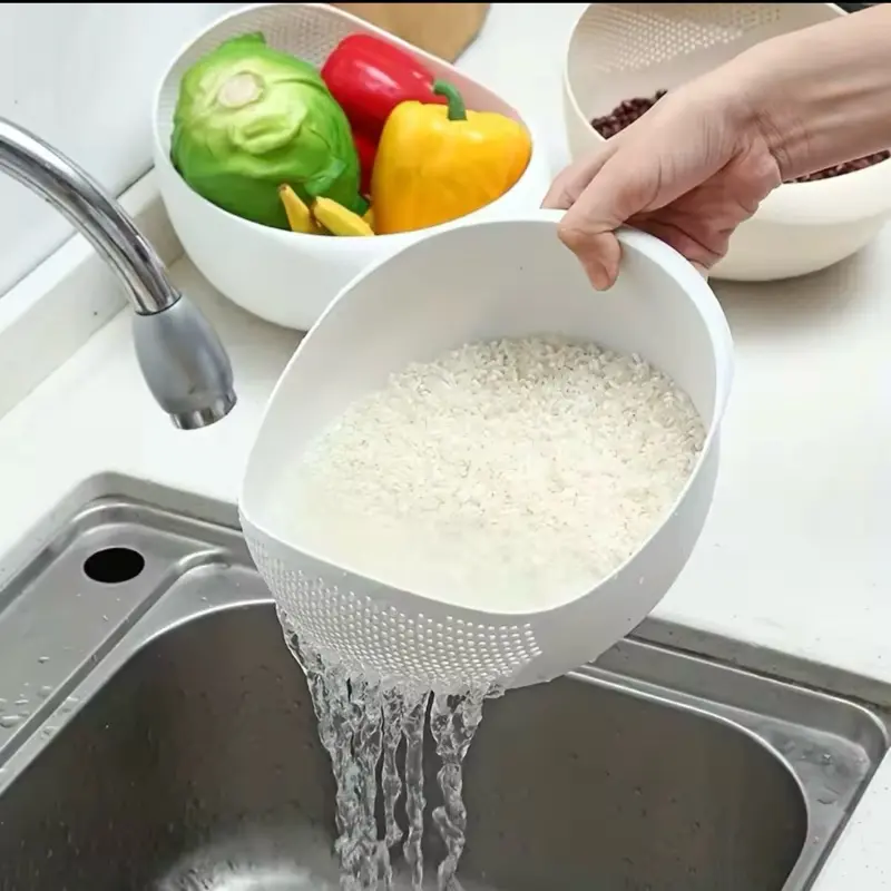 Multipurpose rice strainer