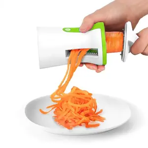 Compact Vegetable Slicer and Spiralizer