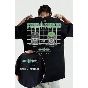Feidddd x Ferxxoo Shirt, Latin Reggaeton Music Tee, Urban Fan Outfit , For Men And Women