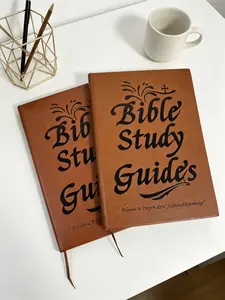 Notebook diary  66-Page Bible Study Guide with PU Leather Cover - Daily Scripture Excerpts for Prayer, Reflection & Spiritual Growth | Compact Faith Journal  laptop notebook a5 electric erasers money savings book