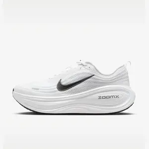 Nike Men's Vomero Plus White Dark Smoke Grey Metallic