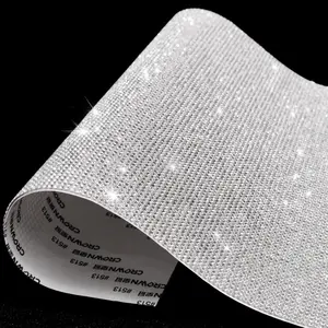 Bling  Rhinestone Sheets Self Adhesive, Glitter Rhinestone Sheet for  Craft Decoration, DIY Rhinestone Stickers, 9.4 x 7.9 Inch (Clear)