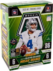 NFL PYT BREAK#14-FULLL CASE BLASTER BREAK-2025 MOSAIC-STAINED GLASS-KALEIDESCOPIC-MICRO MOSAIC