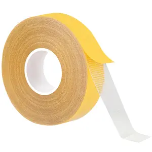 Thin Double Sided Fabric Tape Heavy Duty, 1" x 66 FT, Double Sided Tape for Clothes,Crafts,Walls and Woodworker,No Glue  High Stickness Mounting Tape