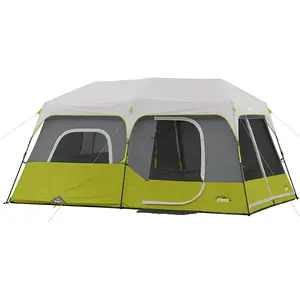 Core 9 Person Instant Cabin Tent - 14' X 9', Green (40008) Elevate LLC