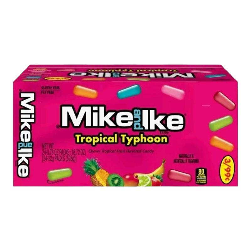 Mike & Ike Original Fruits Candy Pack of 24 Boxes - 0.78 Ounce Each, Gluten Free, Sweet Snack - Bonbon