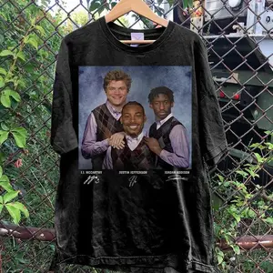 Comfort Color J.J. McCarthy Justin Jefferson Jordan Addison Football Shirt, Minnesota Step Bros Tee, Funny Football Gift Unisex