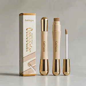Eelhope Double-Head Concealer Stick, Brightening, Waterproof Makeup Concealer for Beauty & Personal Care