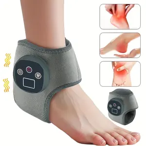 Ankle heating massager with 3 vibration modes, 4 heating modes, supporting USB charging, foot massage function, and a portable foot massager Knit Sleeveless Cutout Mini Dress Reflexology Socks Set Sheer Ruffled Maxi Swimsuit Cover-Up Ladies Ski Goggles wi