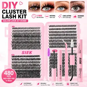 magozg Lash Clusters Kit | Reusable Wispy False Eyelashesfor Natural & Dramatic Looks | Hypoallergenic SyntheticLashes for All Eye Shapes | Party, Daily Wear & SpecialOccasions30+40 fake mink