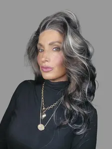 CARKIRA Mizi Moon Pie 13x4 Lace Front Wig with Medium Cap Unisex Heat Friendly