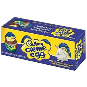 Cadbury Crème Eggs - 1.2 Ounce (Pack of 4)