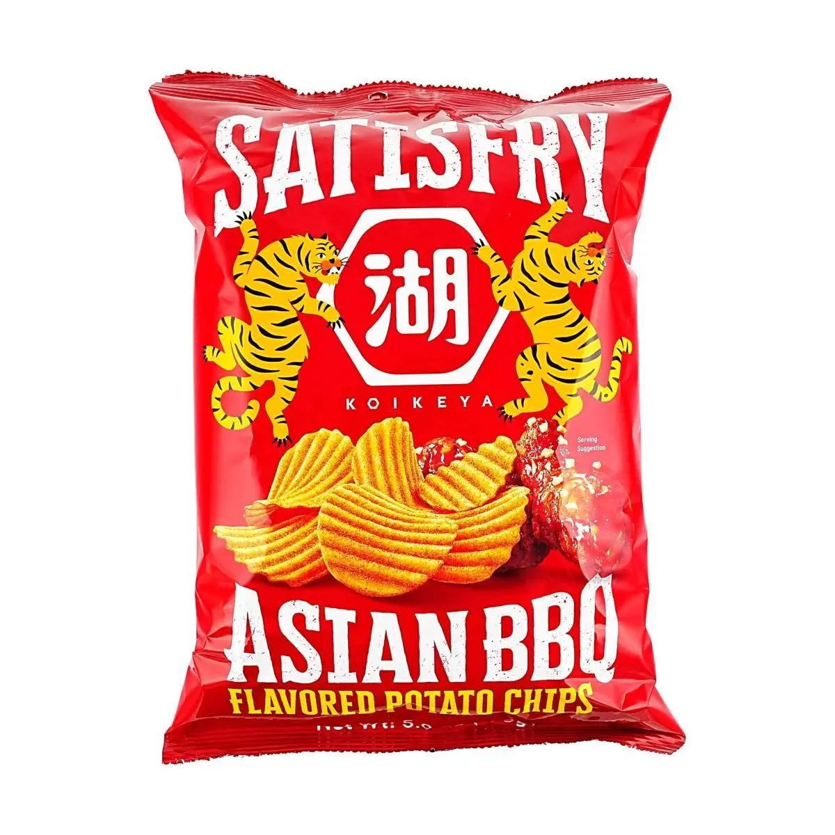 KOIKEYA Pride Asian BBQ Flavor Potato Chips, 170g Savory Japanese Snack