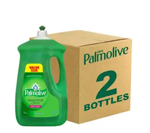 NEX Liguid Dish Doap,original 90 oz. Green Dish Soap (2-Pack), Tough on Grease Yet Soft on Hands, Phosphate-Free & Biodegradable Formula, Removes Stubborn Food Grime, Leaves Dishes Sparkling Clean with Classic Green Scent.